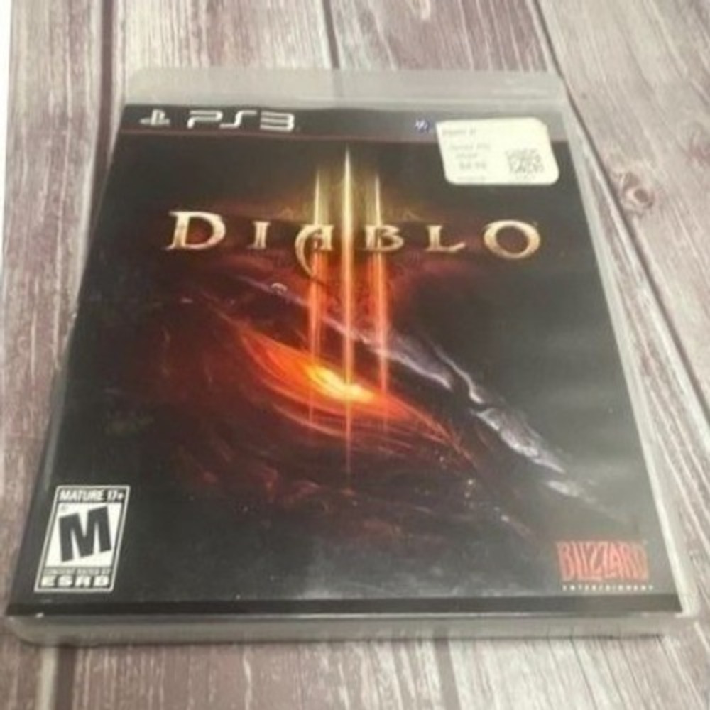 Diablo III 3 Sony PlayStation 3 PS3 Blizzard Entertainment Action RPG Game Disc